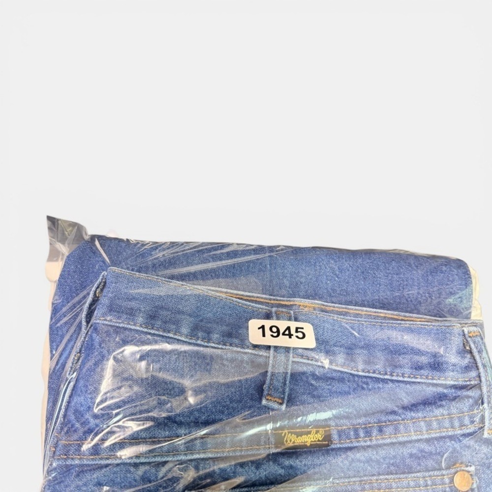 Vtg Wrangler Cowboy Cut Jean Mens Actual Fit 38x36 Blue Faded Denim Straight Leg - Picture 13 of 13